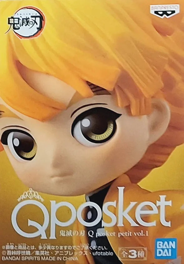 【Qposket 細盒版】鬼滅之刃 Qposket petit vol 1  我妻 善逸 迷你版